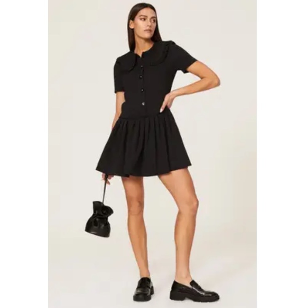 SANDRO peter pan collared dress